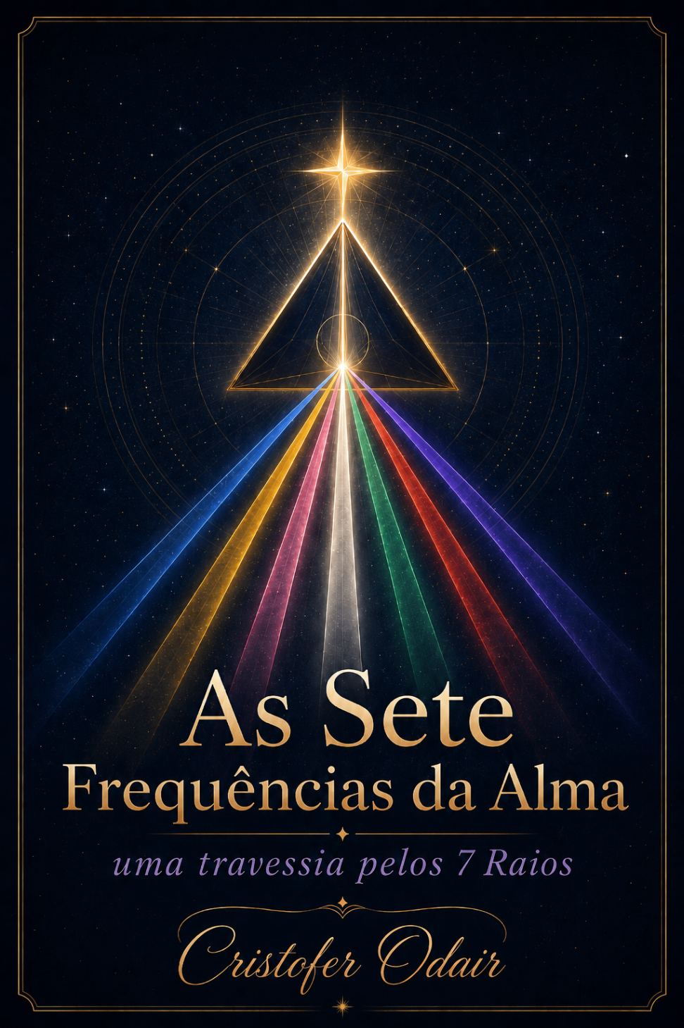Capa do livro As Sete Frequências da Alma, de Cristofer Odair